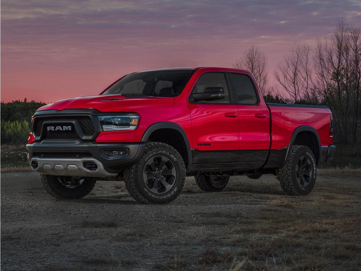2021 RAM 1500 Big Horn in Bright White Clearcoat — front three-quarter view