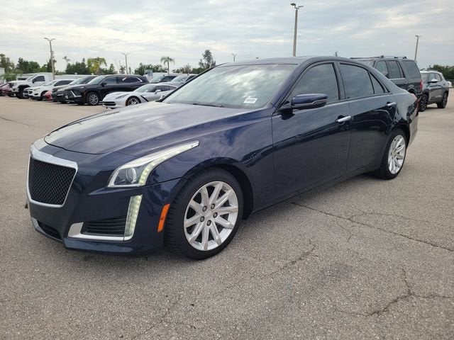 2015 Cadillac CTS — side profile view