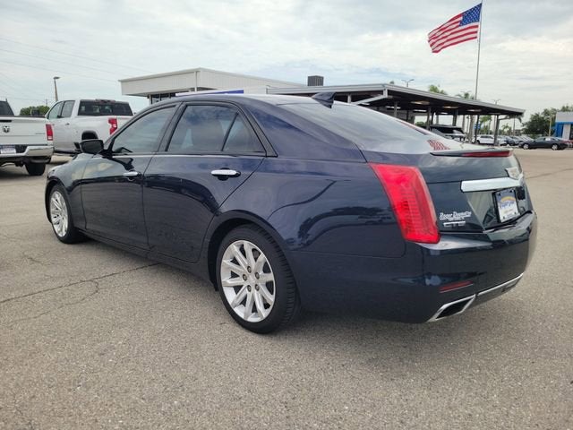 2015 Cadillac CTS — rear three-quarter view