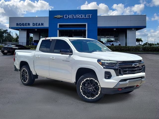 2026 Chevrolet Colorado Z71 in Summit White — front three-quarter view