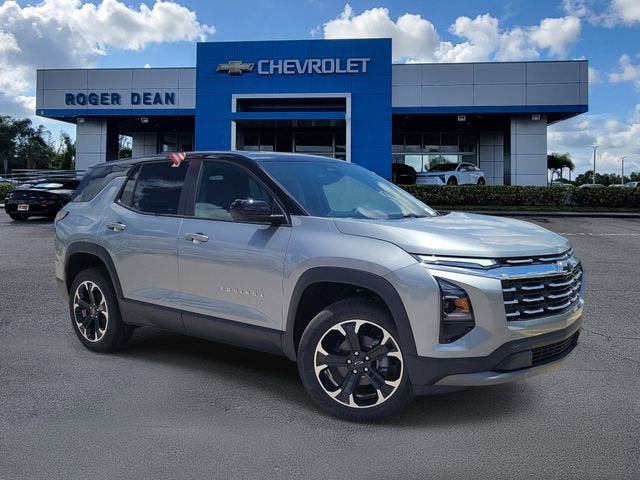 2026 Chevrolet Equinox LT in Sterling Gray Metallic — front three-quarter view