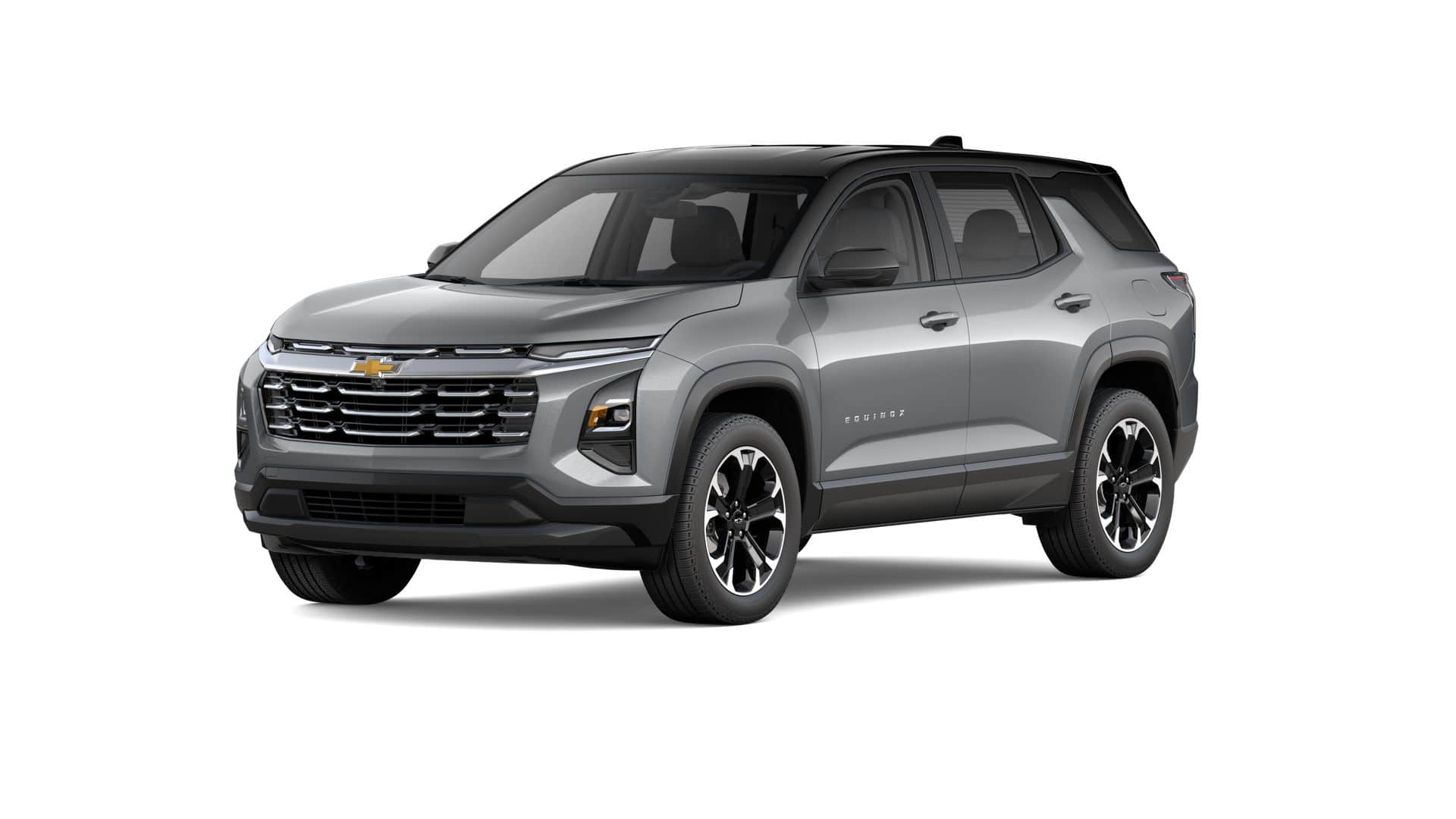 2026 Chevrolet Equinox LT in Sterling Gray Metallic — front three-quarter view